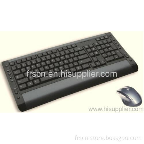 Kb-mk02 2.4g Wireless Keyboard And Mouse Combo For Promotion